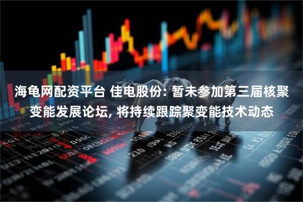 海龟网配资平台 佳电股份: 暂未参加第三届核聚变能发展论坛, 将持续跟踪聚变能技术动态